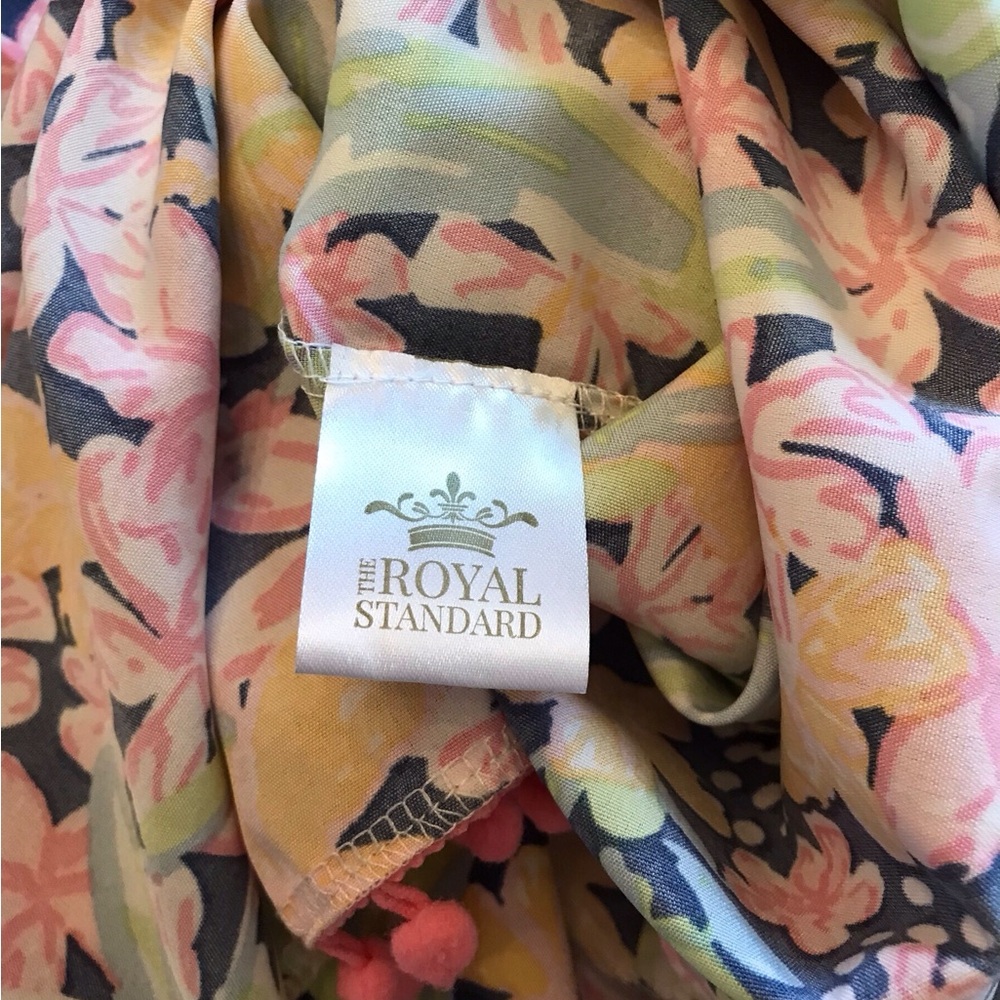 NWT Royal Standard Tassel Beach Tunic Dress Coverup Beach Cruise S/M Lily Boho - Picture 4 of 5